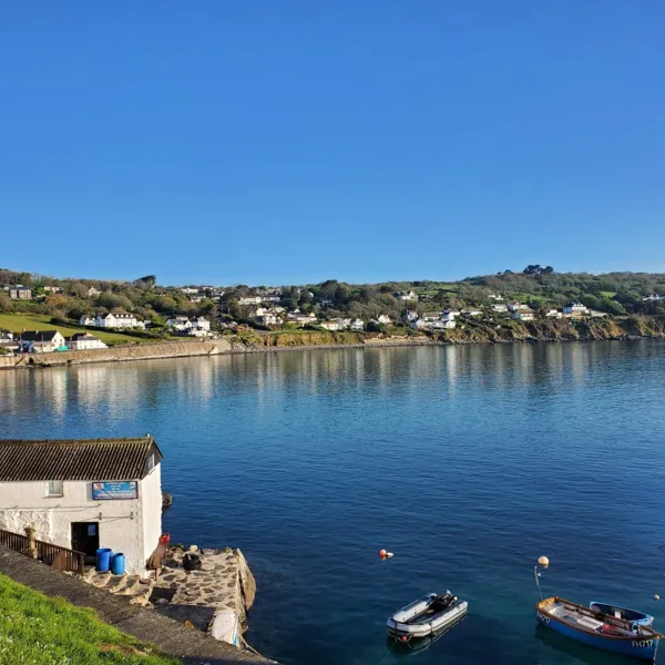 Aerial View of Lizard Point near Little Trevothan