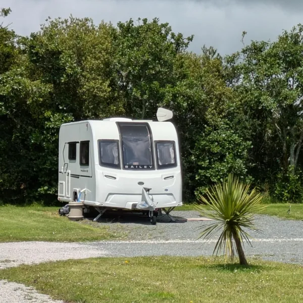 Campervan Pitches at Little Trevothan, Coverack, Lizard, near Helston, Cornwall